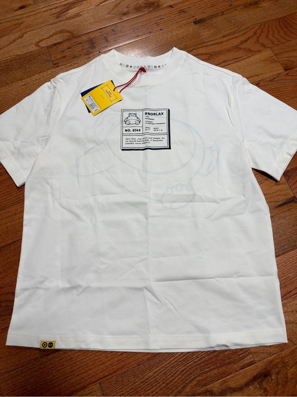 Pokémon Snorlax Graphic Crewneck T-Shirt - White